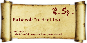 Moldován Szelina névjegykártya